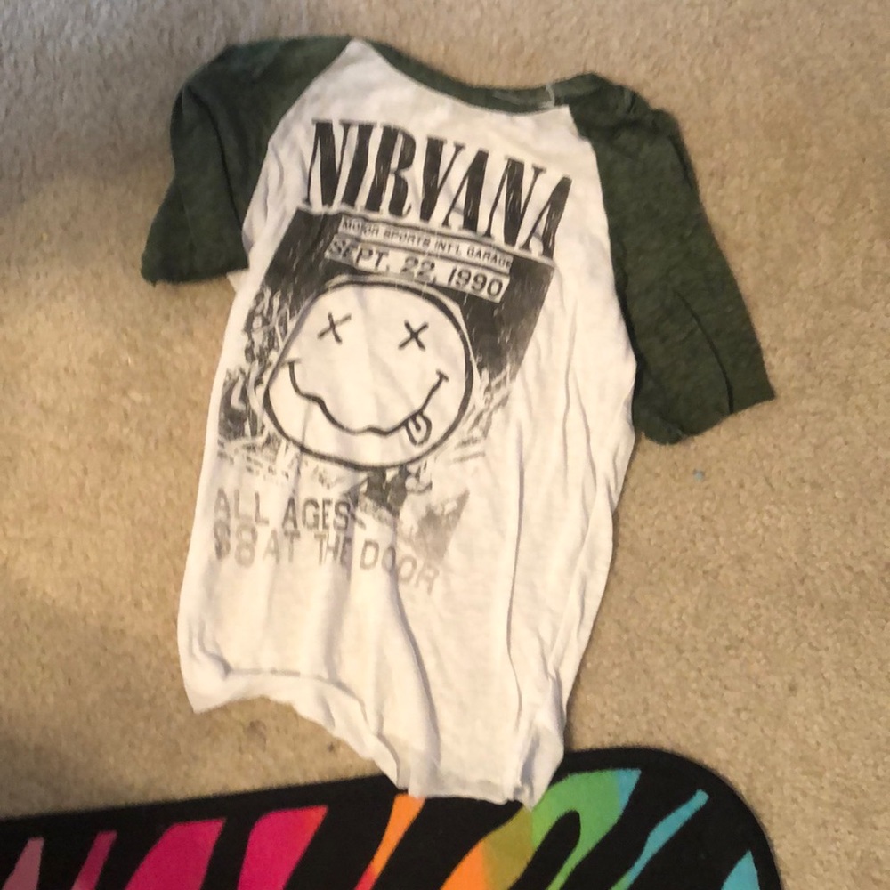 Nirvana band shirt